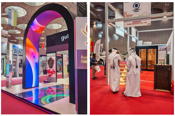 Prima's First Exhibition in Doha, Qatar
